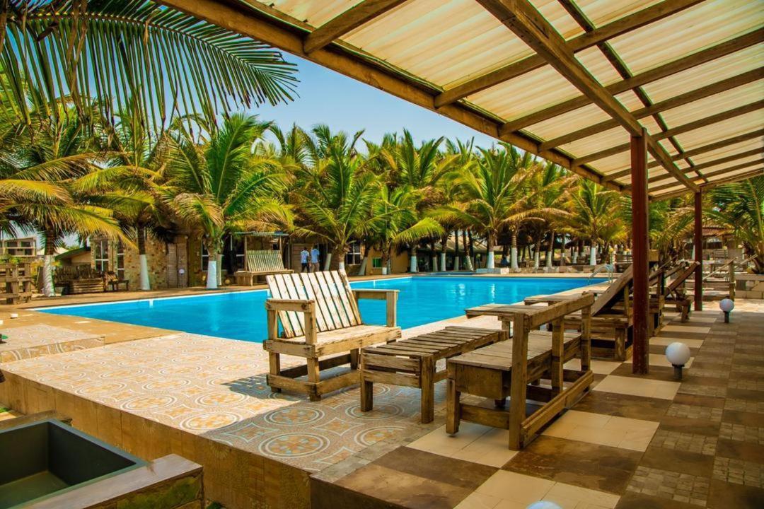 Ocean Green Beach Resort Prampram Exterior foto